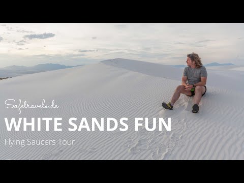White Sands Fun with Safetravels.de