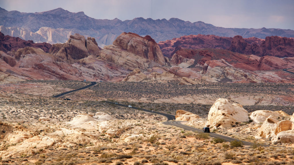 Mouse´s Tank Road im Valley of Fire State Park