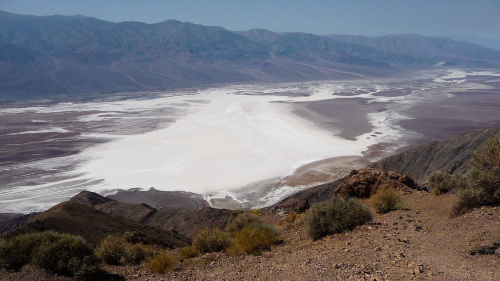 Eine der schönsten Aussichten im Death Valley: Dantes View