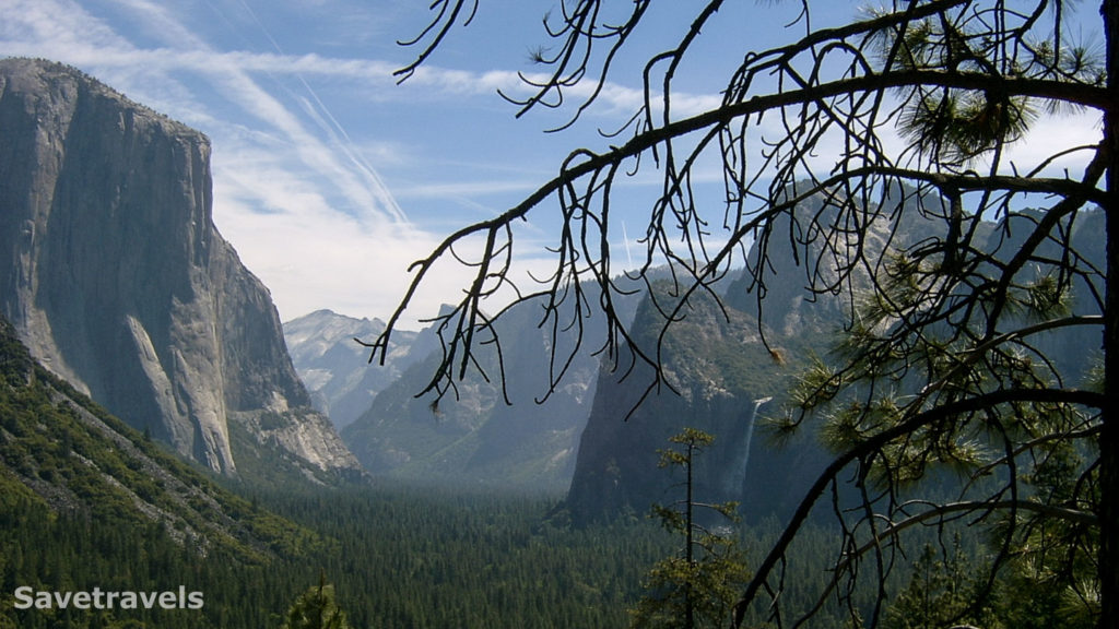 Tunnel View im Yosemite National Park