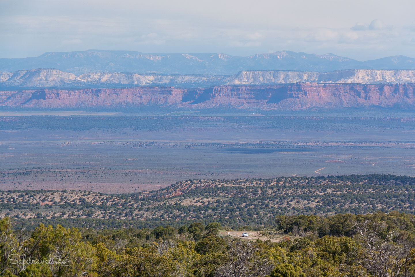 Auf dem Highway 89A von Kanab zum Grand Canyon