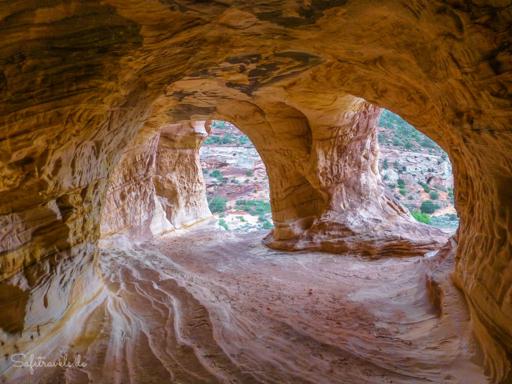 Kanab Sand Caves - Ein Foto aus dieser Perspektive hatten wir bei Pinterest gesehen und waren neugierig...