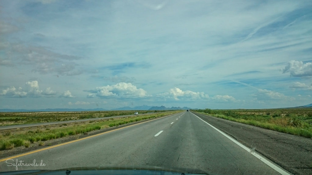 Interstate 25 Richtung Las Cruces