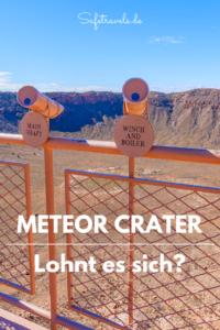 Meteor Crater Pin