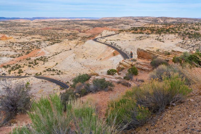 Hell's Backbone Road - Scenic Road bei Escalante, Utah