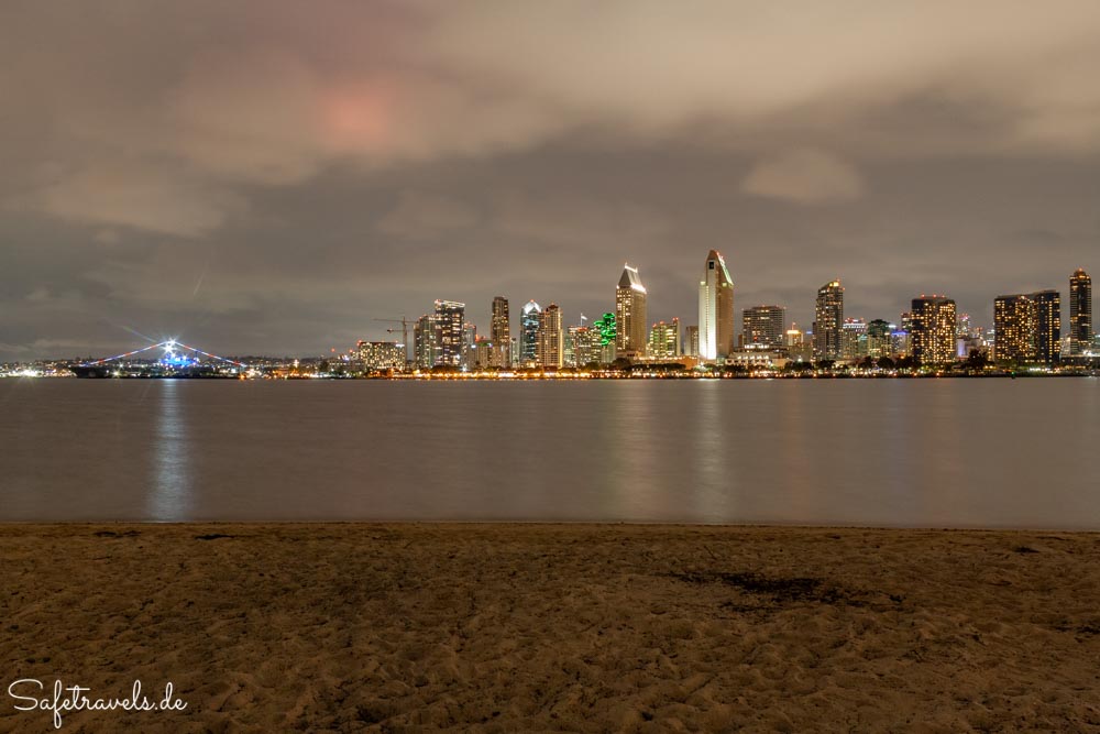 San Diego Skyline vom Centennial Park aus