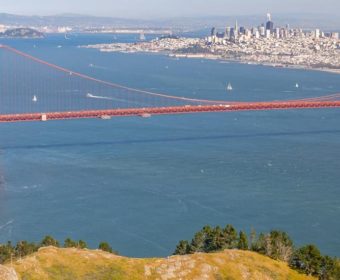 San Francisco Hawk Hill Golden Gate Blog Titel