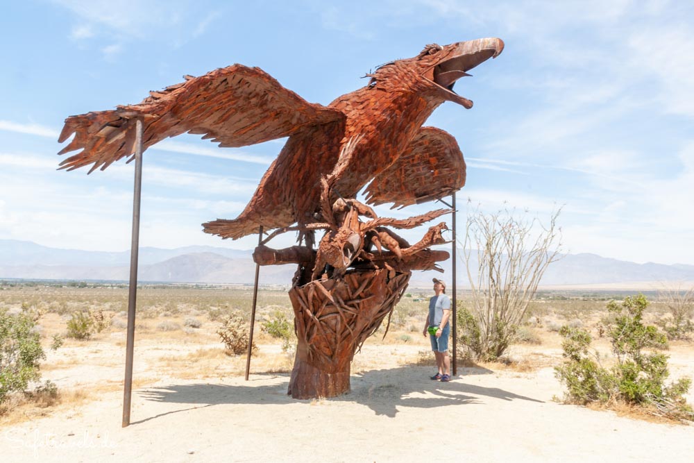 Adler - Galleta Meadows Metallskulpturen