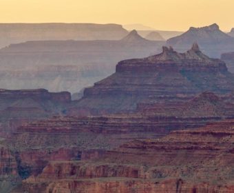 Grand Canyon South Rim Desert View Sonnenuntergang Blog Titel
