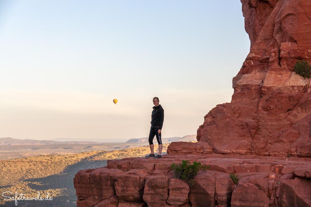 Sedona - Sonnenaufgang mit Heißluftballon