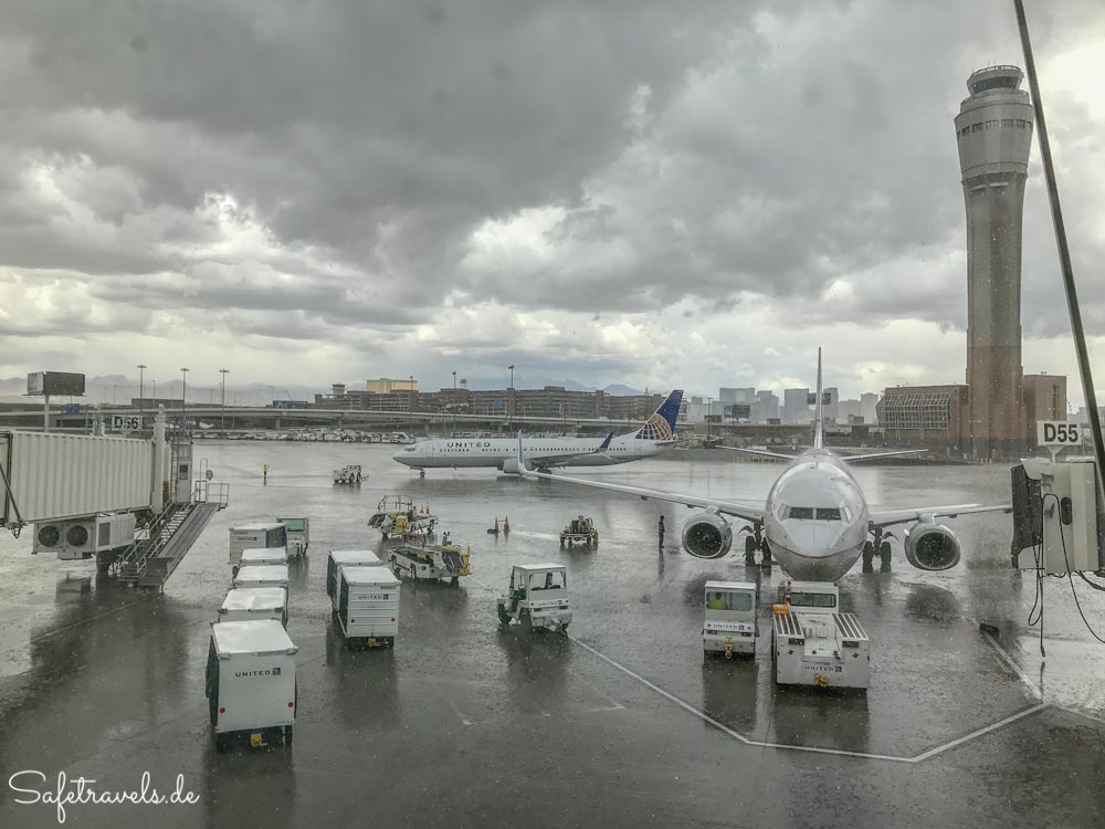 Las Vegas - Abschied im Regen