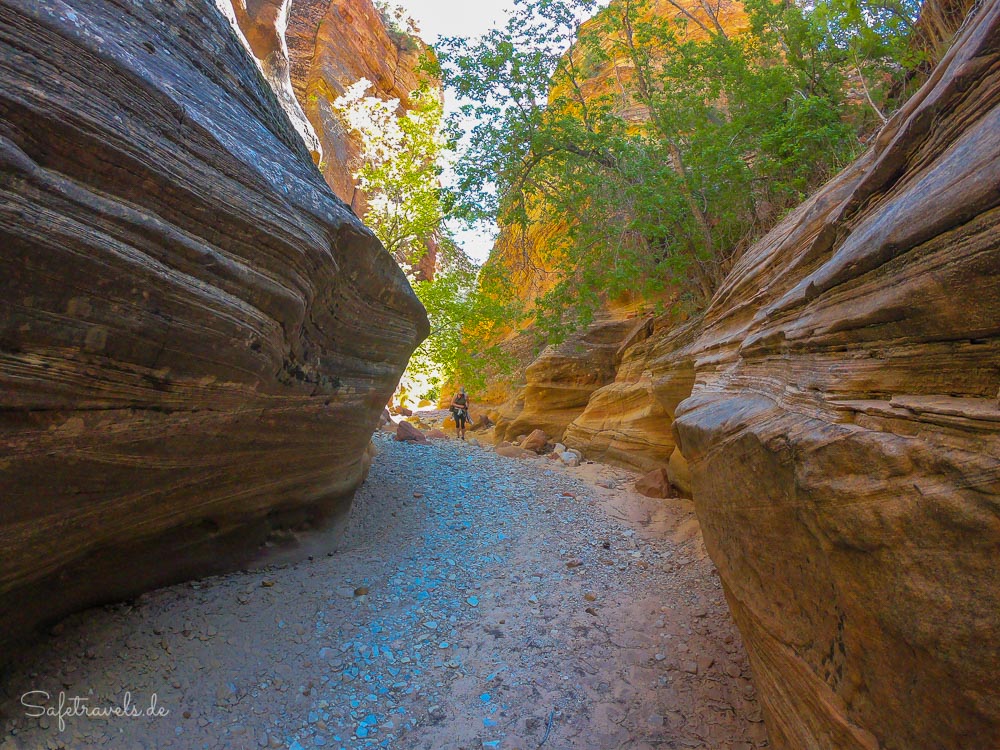 Clear Creek Hike im Zion National Park am Osteingang