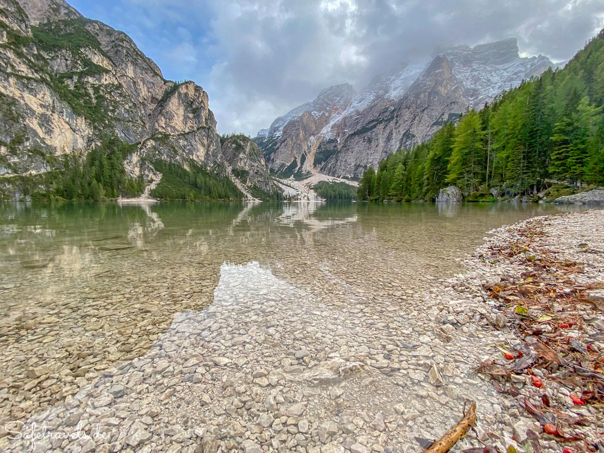 Pragser Wildsee Rundweg Wanderung In Den Dolomiten