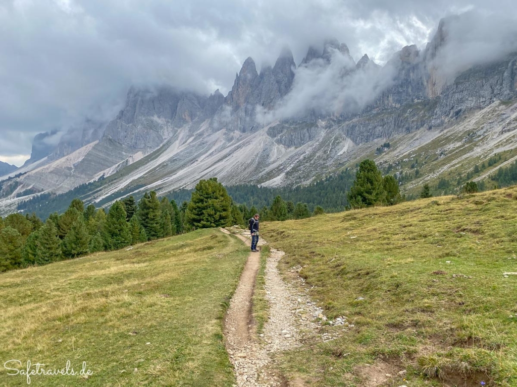 Wandern an den Geislerspitzen - Dolomiten