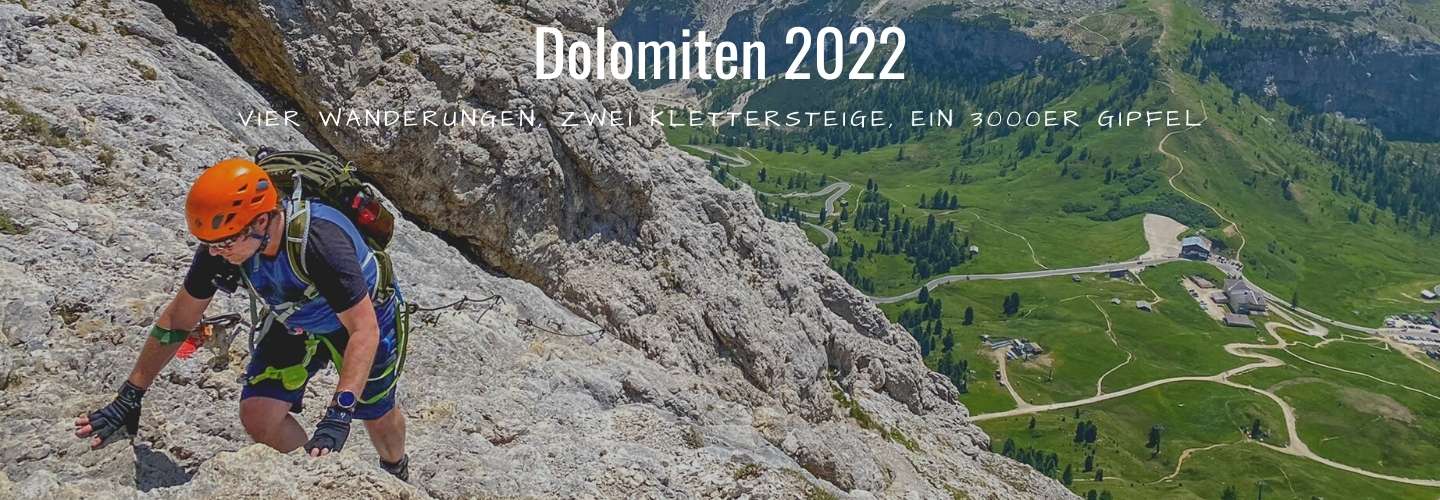Dolomiten Sommer Wandern 2022 Blog Titel