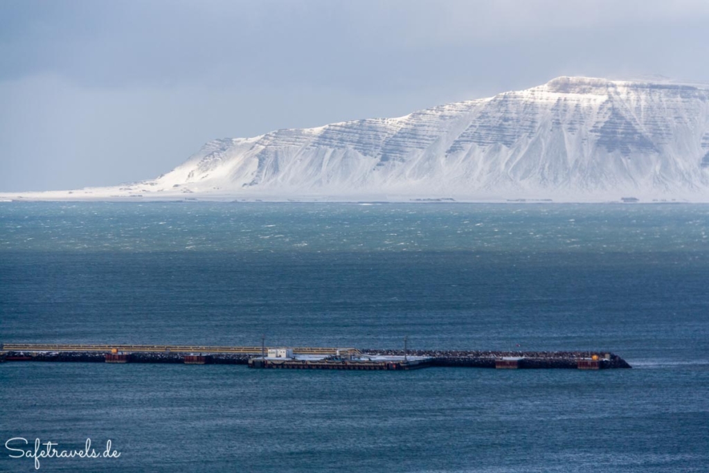 Blick auf die Bucht - Reykjavik