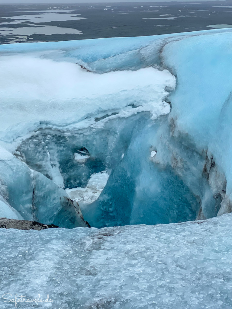 Moulin - Gletscherwanderung Eishöhlen Tour Island