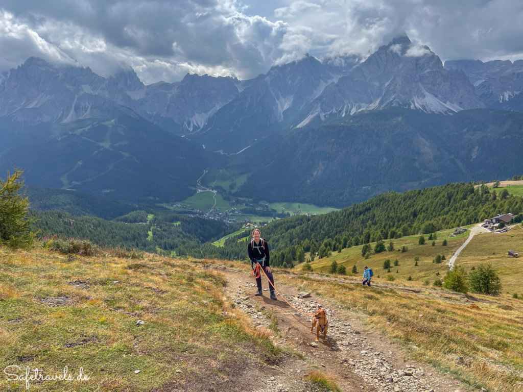 Ausblick vom Monte Elmo - Dolomiten